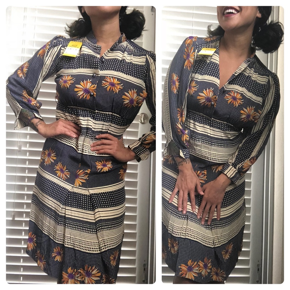 VNTG Beauty Long Floral Dress!